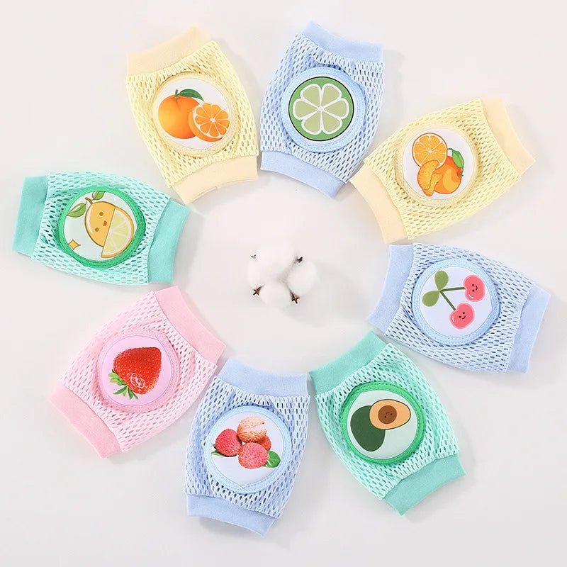 1 Pair Baby Knee Pads Leg Warmer Safety Bear Girl Boy Kids Accessories Crawling Gaiter Toddlers Protector Infant Animal Cushion - Baby Store