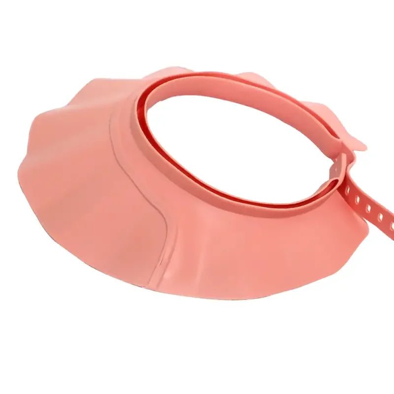 1pc Baby Adjustable Shower Cap Ear Protection Safe Shampoo Bathing Soft Hat Tpe Material Reusable Multi - Functional Sun Hat - Baby Store