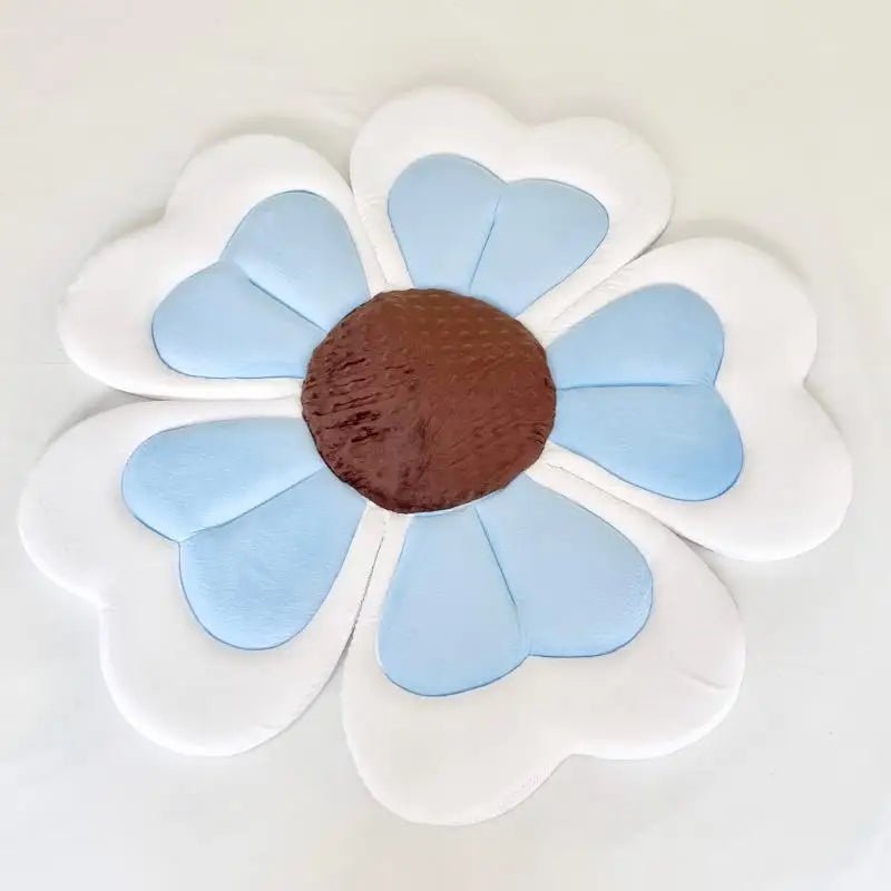 2025 New Sunflower Newborn Bath Mat, Baby Climbing Mat, Crystal Cotton Baby Anti slip and Anti bath Cooling Mat, Artifact
