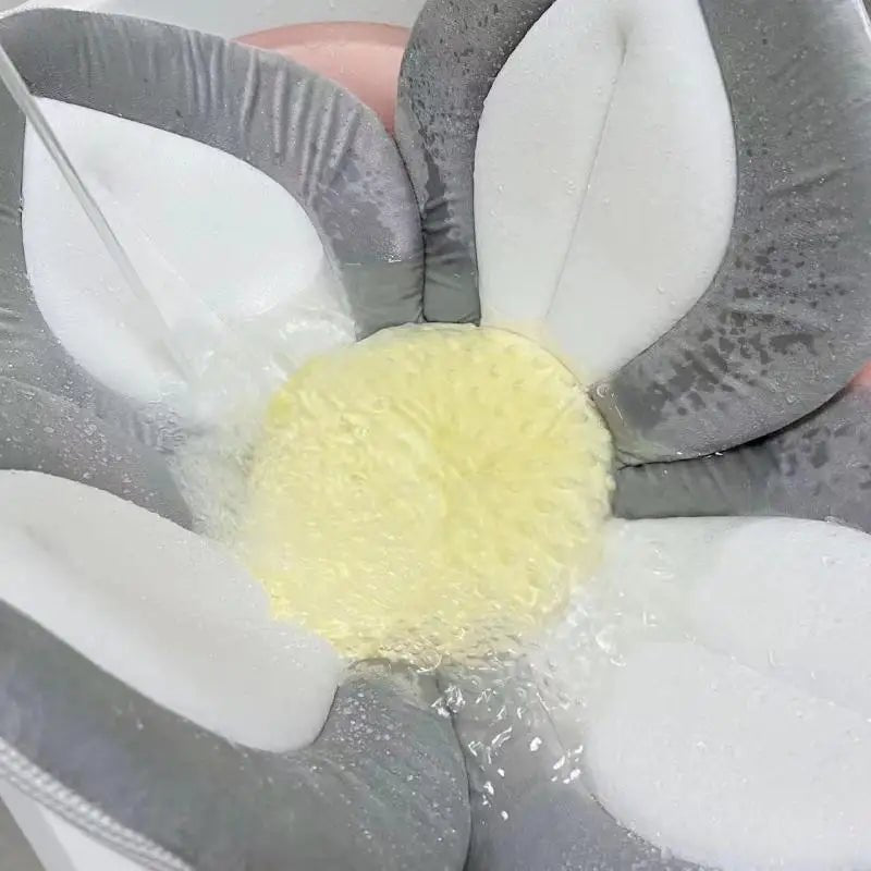 2025 New Sunflower Newborn Bath Mat, Baby Climbing Mat, Crystal Cotton Baby Anti slip and Anti bath Cooling Mat, Artifact