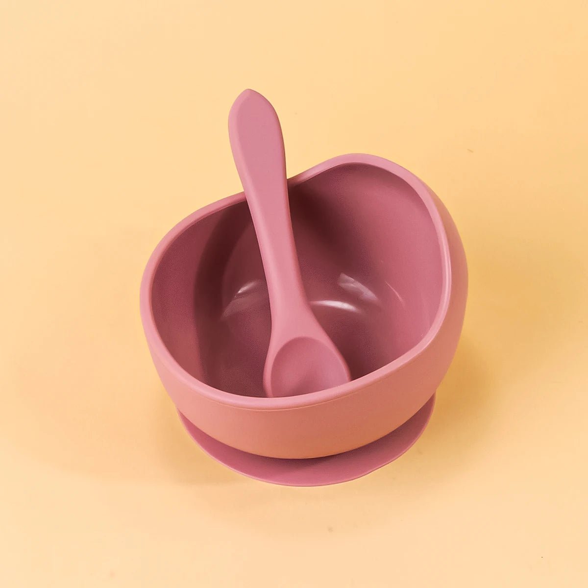 2PC Silicone Sucker Bowl Feeding Tableware for Infant and Young Training Learning To Eat Bowls and Baby Supplementary Food Bowls - Baby Store