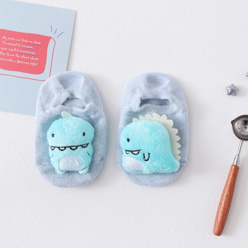 36 Color Baby Sock Boy Girl Floor Kids Infant Anti Skid Toddler Slipper Non Slip Animal Sheep Dinosaur Lion Children Newborn