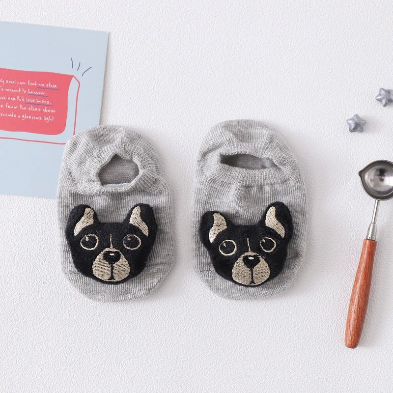 36 Color Baby Sock Boy Girl Floor Kids Infant Anti Skid Toddler Slipper Non Slip Animal Sheep Dinosaur Lion Children Newborn