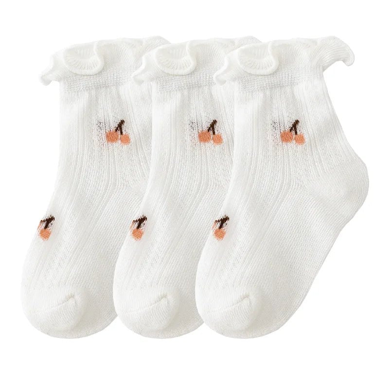 3Pair/lot New Newborn Baby Socks Summer Thin Casual Kids' Baby - Baby Store