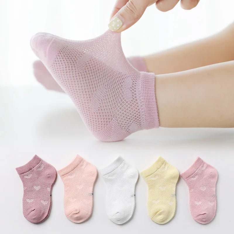 5Pair/lot Newborn Baby Children Cotton Socks Fashion White for 0-2 Years Kids Spring Autumn Baby Boys and Girls Boat Socks