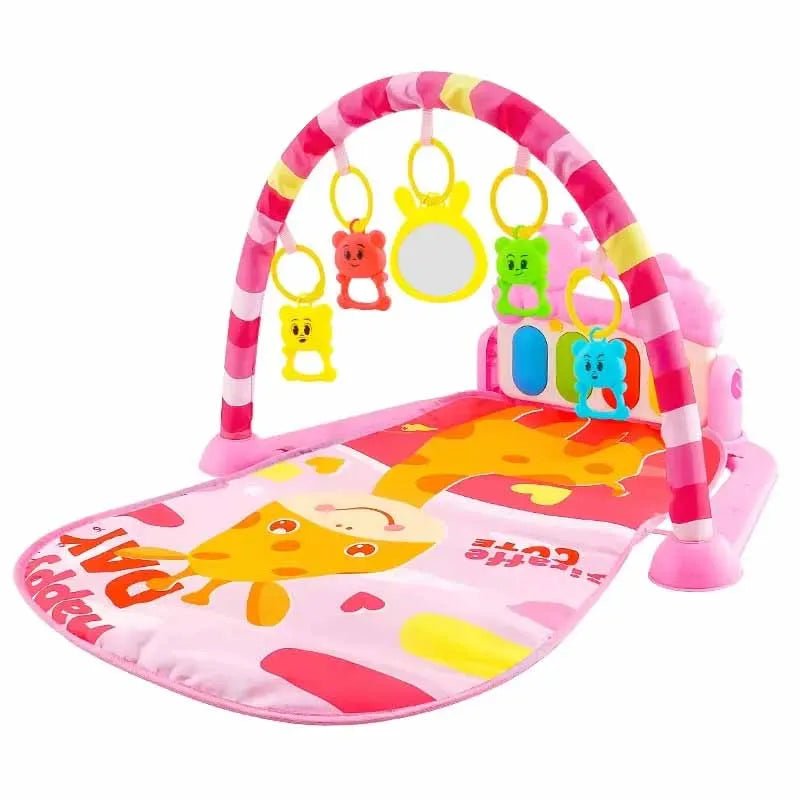 Baby Activity Gym Rack Early Education 0 - 36 Months Toy Gifts Musical Newborn Piano Keyboard Crawling Blanket Pedal Play Mat - Baby Store