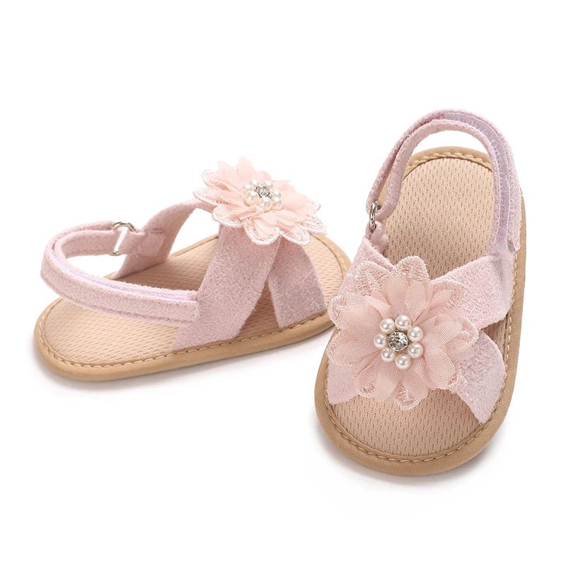 Baby Girls Sandals Summer Shoes Outdoor First Walker Toddler Girls Shoes for Summer