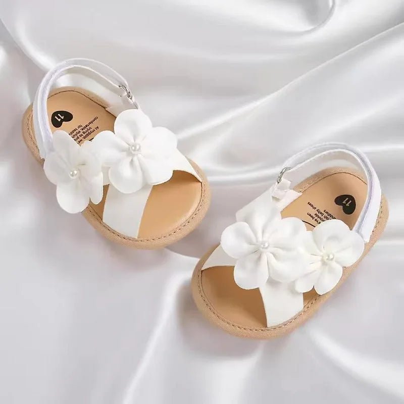 Baby Girls Sandals Summer Shoes Outdoor First Walker Toddler Girls Shoes for Summer - Baby Store