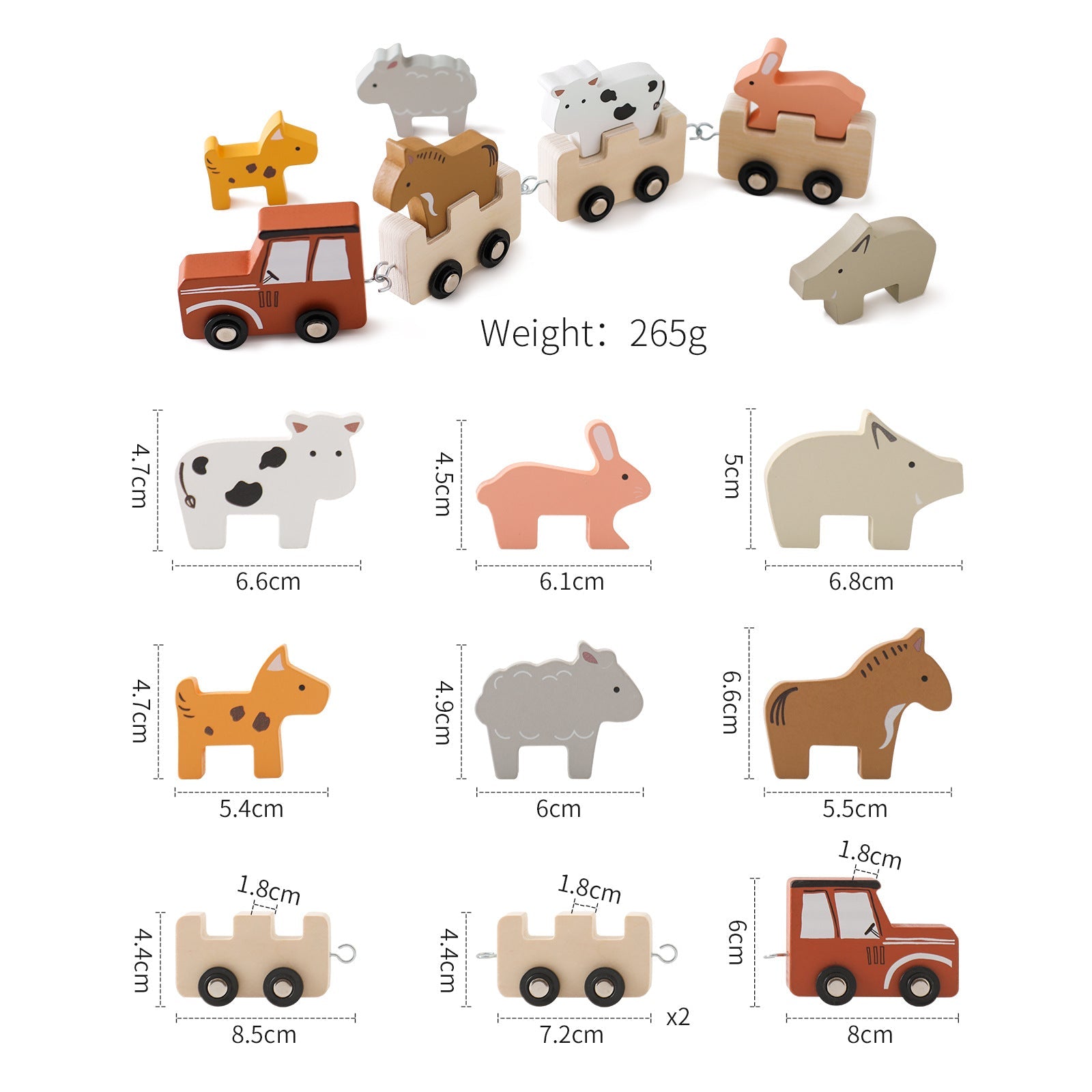Baby puzzle early education toys, building blocks, small cars, animal farms, multi - functional puzzle building, hands - on and brain toys - Baby Store