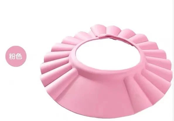 Baby Shower Soft Cap Adjustable Hair Wash Hat for Kids Ear Protection Safe Children Shampoo Bathing Shower Protect Head Cover