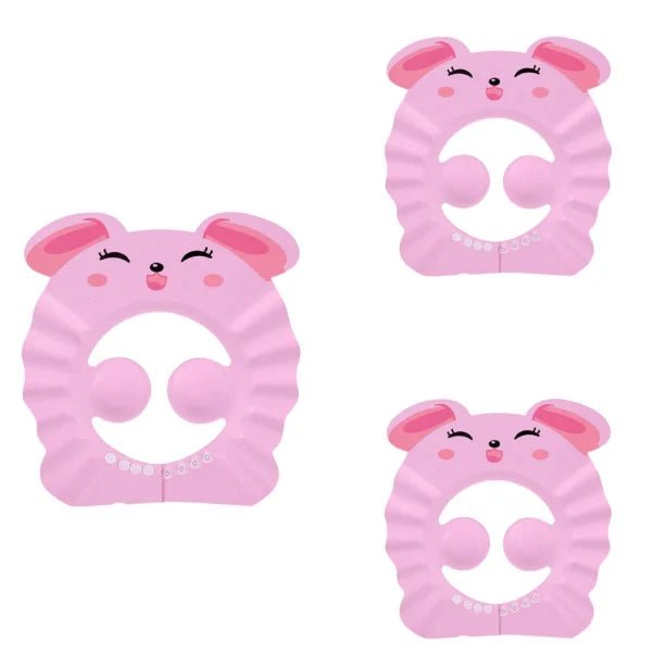 Baby Shower Soft Cap Adjustable Hair Wash Hat for Kids Ear Protection Safe Children Shampoo Bathing Shower Protect Head Cover