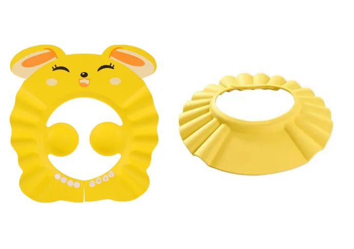 Baby Shower Soft Cap Adjustable Hair Wash Hat for Kids Ear Protection Safe Children Shampoo Bathing Shower Protect Head Cover