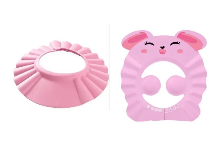 Baby Shower Soft Cap Adjustable Hair Wash Hat for Kids Ear Protection Safe Children Shampoo Bathing Shower Protect Head Cover