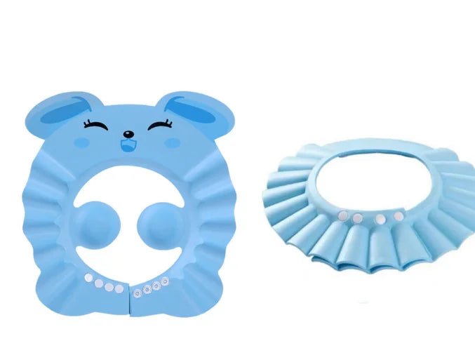 Baby Shower Soft Cap Adjustable Hair Wash Hat for Kids Ear Protection Safe Children Shampoo Bathing Shower Protect Head Cover