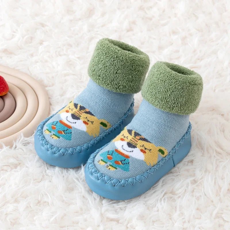 Baby Socks Shoes Infant Color Matching Cute Kids Boys Shoes Doll Soft Soled Child Floor Sneaker BeBe Toddler Girls First Walkers