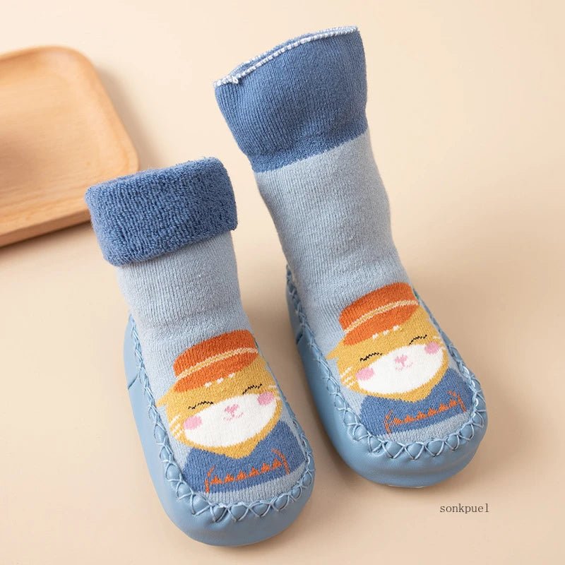 Baby Socks Shoes Infant Color Matching Cute Kids Boys Shoes Doll Soft Soled Child Floor Sneaker BeBe Toddler Girls First Walkers