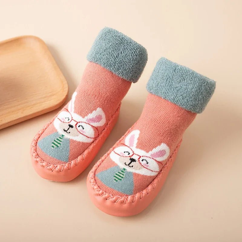 Baby Socks Shoes Infant Color Matching Cute Kids Boys Shoes Doll Soft Soled Child Floor Sneaker BeBe Toddler Girls First Walkers