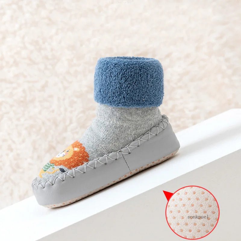 Baby Socks Shoes Infant Color Matching Cute Kids Boys Shoes Doll Soft Soled Child Floor Sneaker BeBe Toddler Girls First Walkers