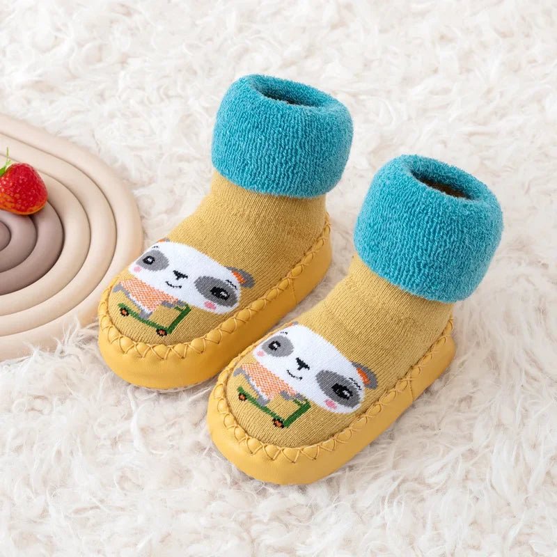 Baby Socks Shoes Infant Color Matching Cute Kids Boys Shoes Doll Soft Soled Child Floor Sneaker BeBe Toddler Girls First Walkers