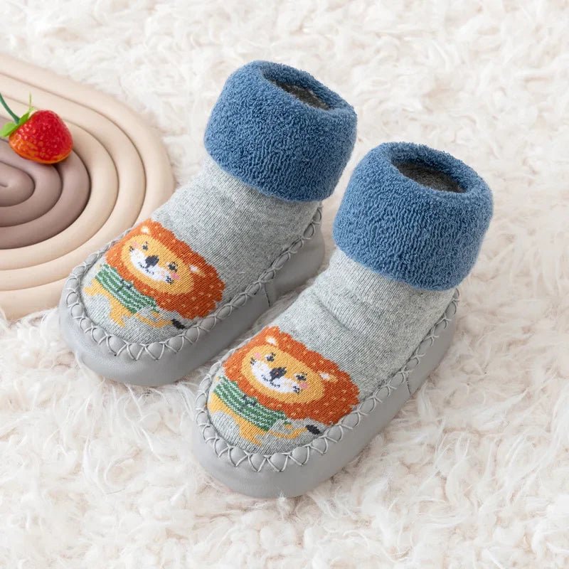 Baby Socks Shoes Infant Color Matching Cute Kids Boys Shoes Doll Soft Soled Child Floor Sneaker BeBe Toddler Girls First Walkers - Baby Store