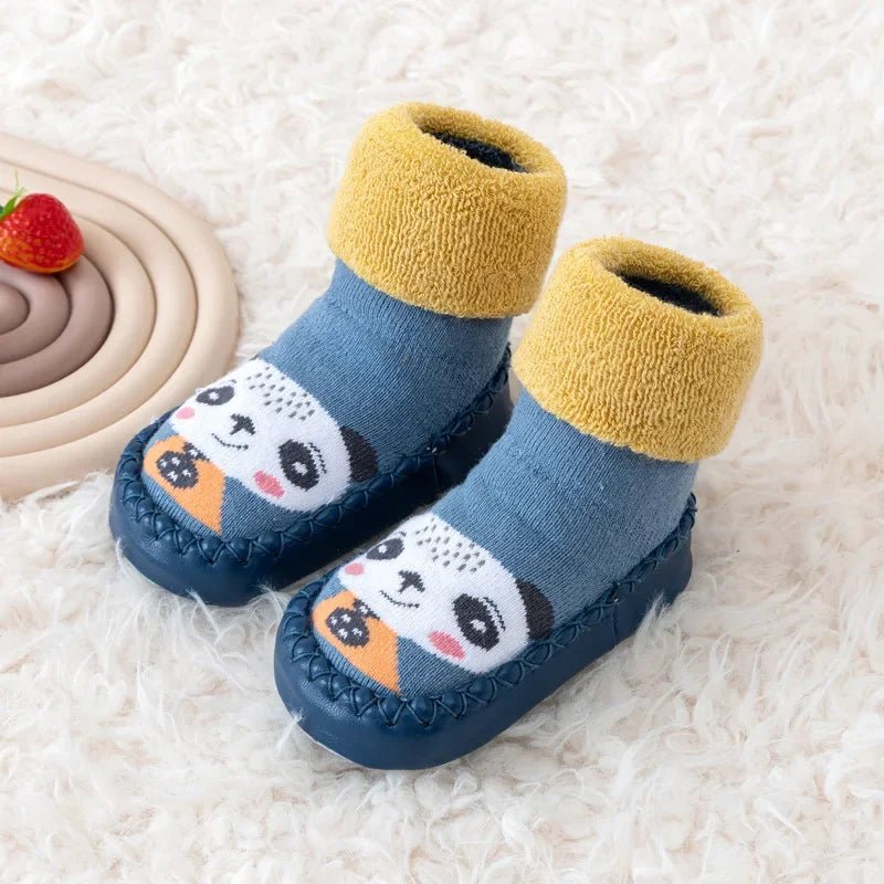 Baby Socks Shoes Infant Color Matching Cute Kids Boys Shoes Doll Soft Soled Child Floor Sneaker BeBe Toddler Girls First Walkers