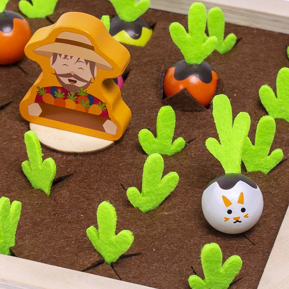Children's vegetable memory chess
