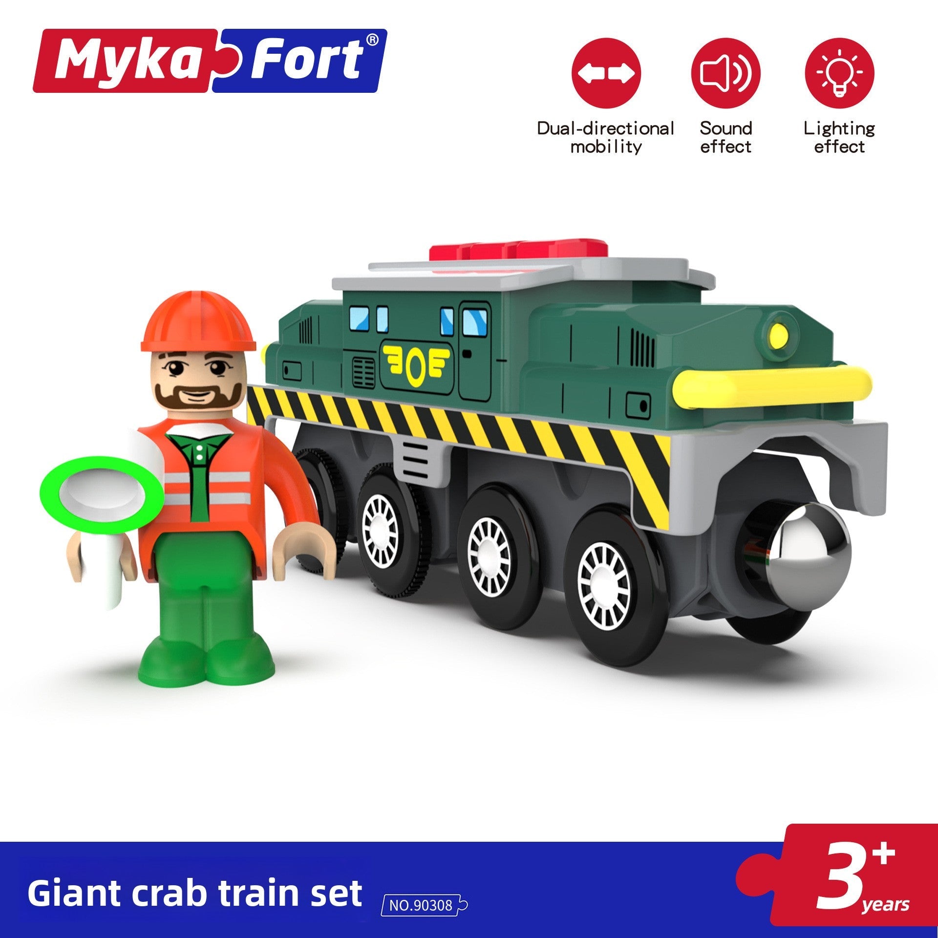 Electric Rail Car Toy