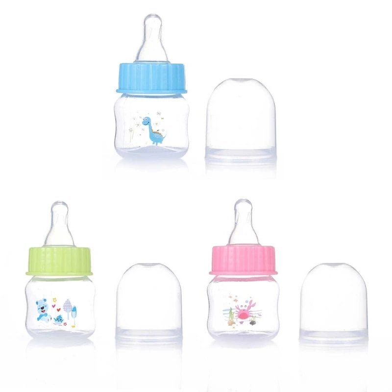 Newborn Bottle Baby PP - Nursing Bottle Liquid Juice Feeding Bottle Food Grade Infant Mini Size Wide Neck Formula Bottle - Baby Store