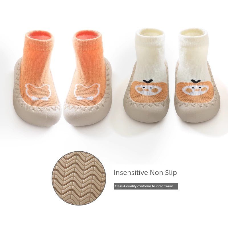 Newborn Spring and Autumn Indoor Cool Rubber Sole Room Socks