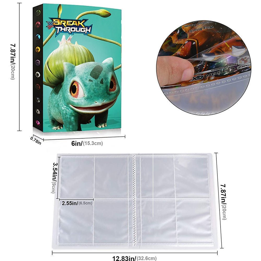 Pokémon Card Collection Book Card Book Pokemon Pickup Pack 240 Cards