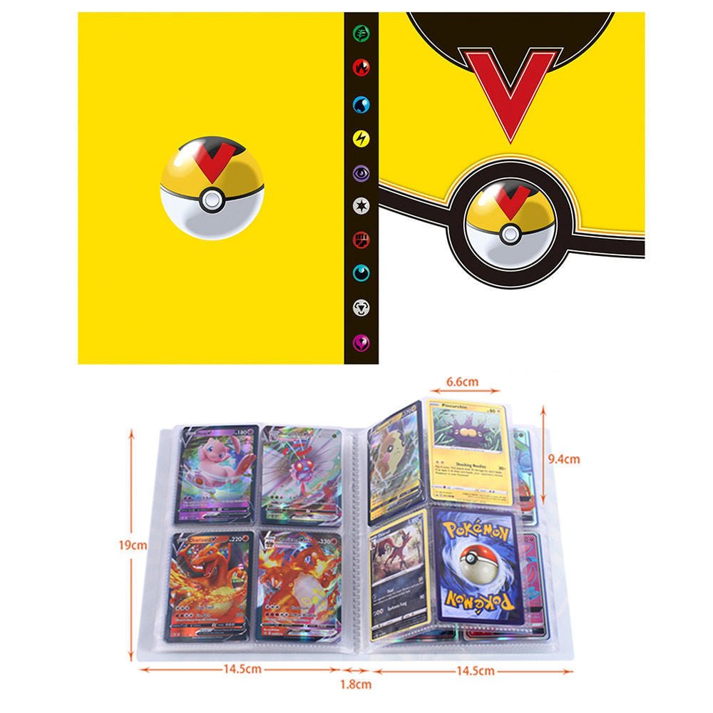Pokémon Card Collection Book Card Book Pokemon Pickup Pack 240 Cards