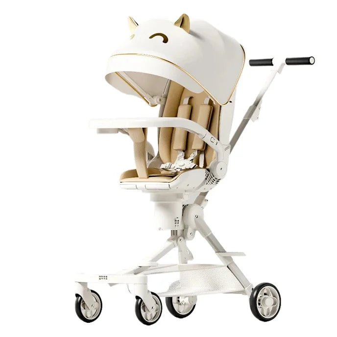 Portable baby travel Stroller Children's Lightweight  Foldable baby stroller High Landscape Baby Carriage 360° Rotatable Seat
