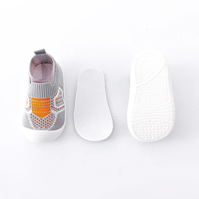 Summer Breathable Mesh Baby Shoes Newborn Toddler Shoes Baby Girl Baby Socks Shoes Soft Bottom Non-slip Baby Boy Shoes 0-5 Years