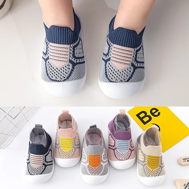 Summer Breathable Mesh Baby Shoes Newborn Toddler Shoes Baby Girl Baby Socks Shoes Soft Bottom Non - slip Baby Boy Shoes 0 - 5 Years - Baby Store