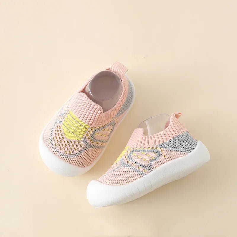 Summer Breathable Mesh Baby Shoes Newborn Toddler Shoes Baby Girl Baby Socks Shoes Soft Bottom Non-slip Baby Boy Shoes 0-5 Years
