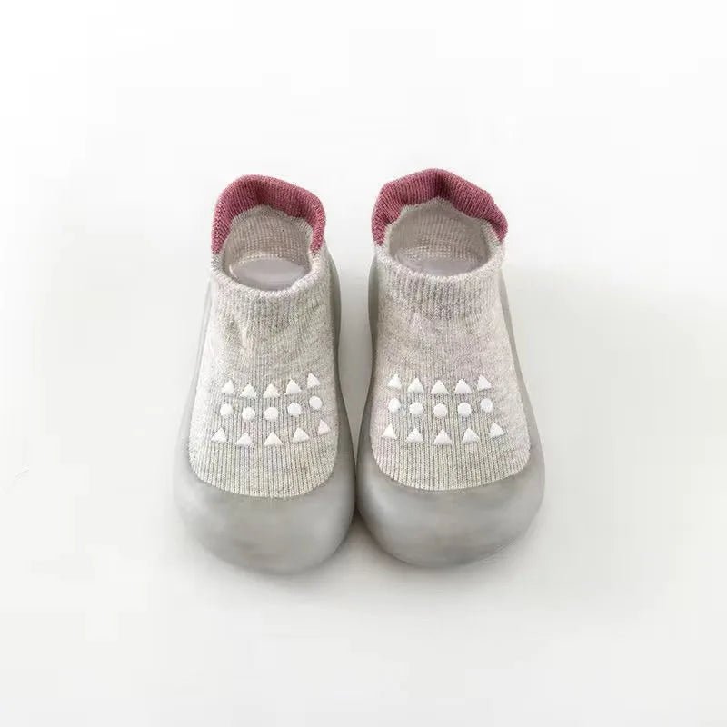 Summer New Combed Cotton Anti slip and Breathable Children's Soft Sole Shoes Baby Walking Shoes Mesh Faced Baby Floor Socks - Baby Store