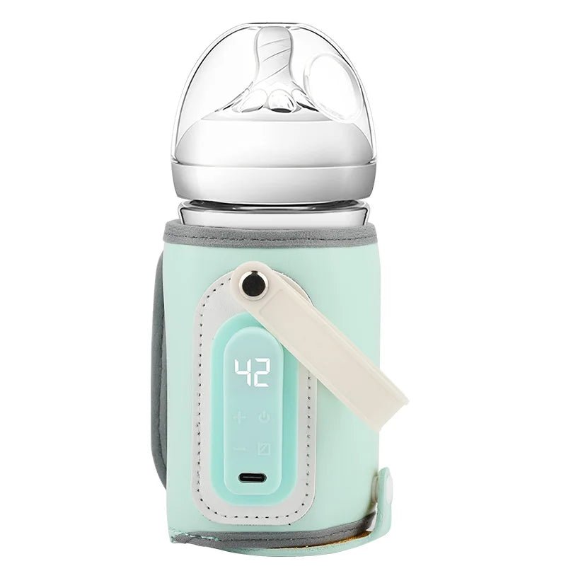USB Milk Water Warmer Travel Stroller Insulated Bag Nursing Bottle Heater Outdoor Portable Baby Feeding Bottle Warmer Bag